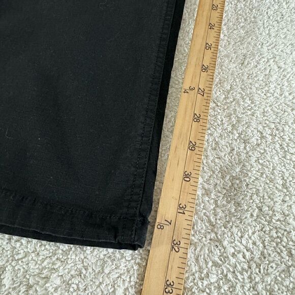 Good American Pants Womens size 6 Desert storm cargo Black Wide leg Baggy New‎ - Picture 12 of 12